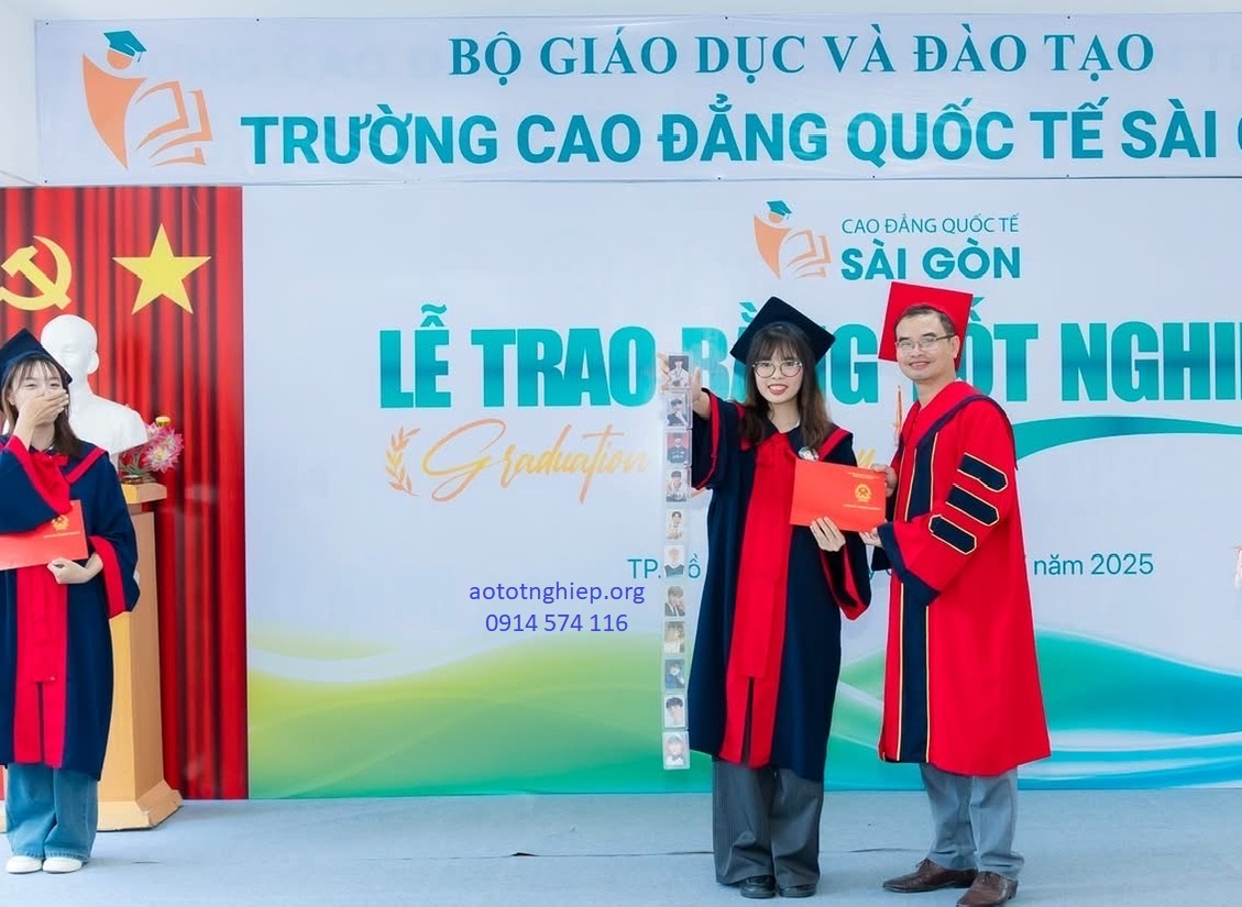 Áo Cử Nhân Sinh Viên Giá Xưởng Chất lượng