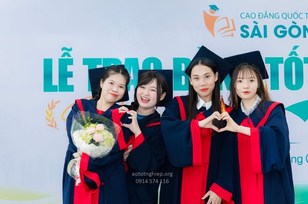 áo cử nhân giá rẻ