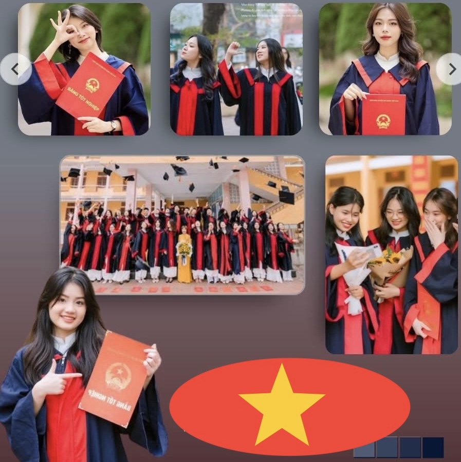 ÁO TỐT NGHIỆP ĐẸP CHẤT LƯỢNG NHẤT 2025