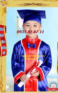 xưởng may áo cử nhân tiểu học,