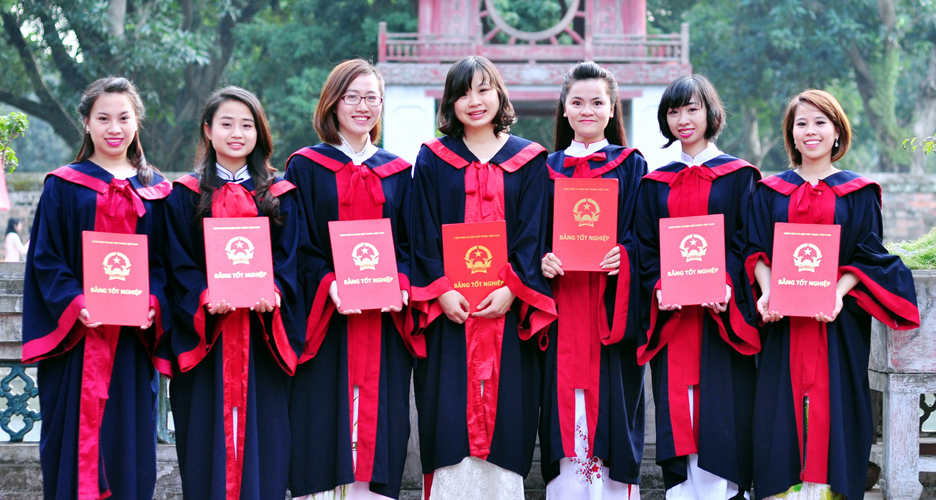 Áo tốt nghiệp trung học cơ sở C01