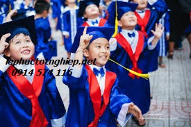 áo tốt nghiệp mẫu giáo