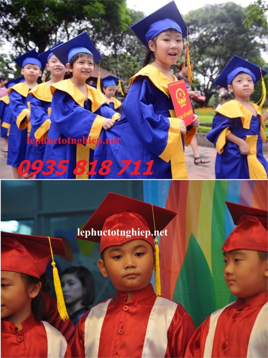 áo tốt nghiệp cử nhân mầm non