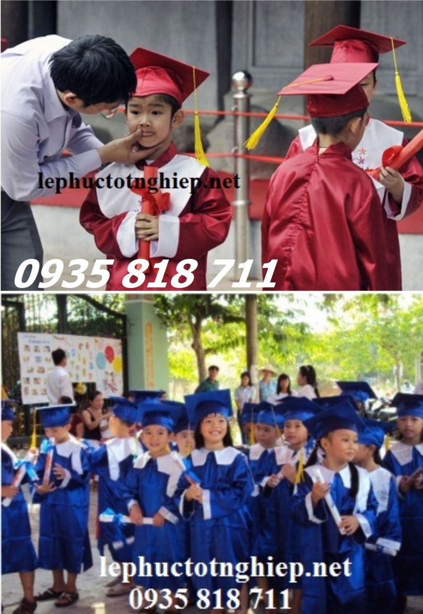 áo tốt nghiệp mẫu giáo mầm non 