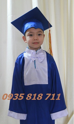 áo cử nhân mẫu giáo