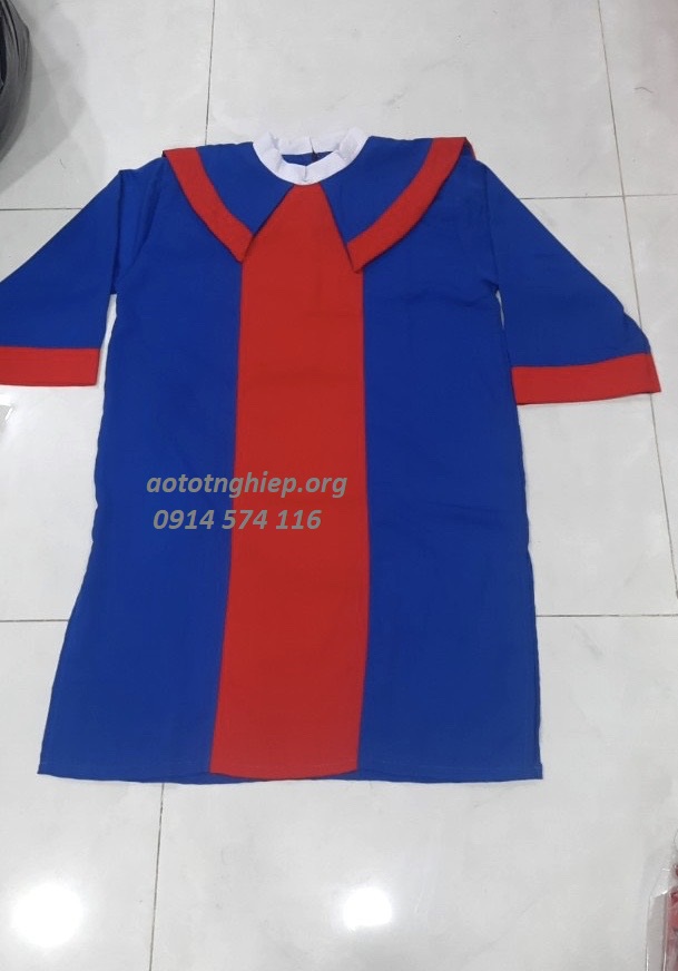 xuong may ao tot nghiep mau giao 